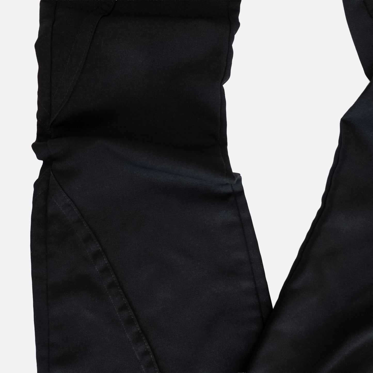 'BALLADS' CURVED SEAM SLIM-FIT FLARED DRESS PANTS