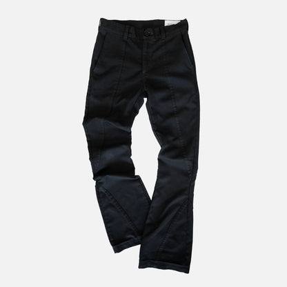 'BALLADS' CURVED SEAM SLIM-FIT FLARED DRESS PANTS